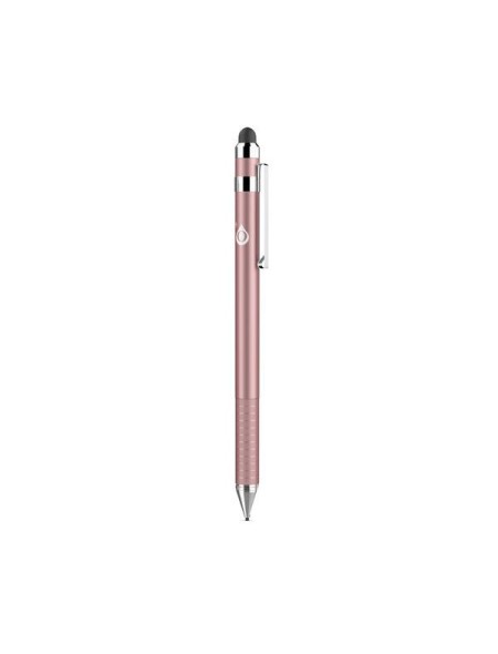 Lapiz tactil - Puntero para Tablet - Smartphones / Ng6032 / Rosa Oro / 2x Puntas Tactiles / One+