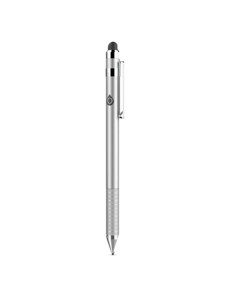 Lapiz tactil - Puntero para Tablet - Smartphones / Ng6032 / Plata / 2x Puntas Tactiles / One+