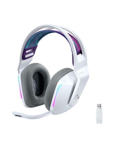÷ (reacondicionado) headset logitech gaming g733 wireless lightspeed rgb p/n:981-000883 cash30