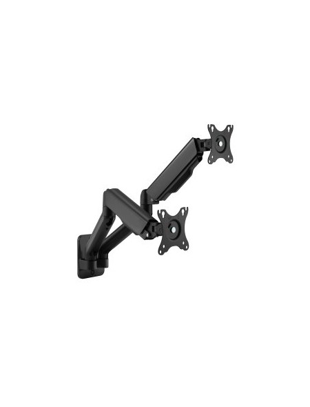 ÷ Soporte de pared orientable equip para 2 pantallas de 17