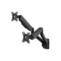 ÷ Soporte de pared orientable equip para 2 pantallas de 17