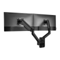 ÷ Soporte de pared orientable equip para 2 pantallas de 17