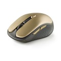 ÷ Mouse ngs wireless evorustgold recargable con teclas silenciosas oro