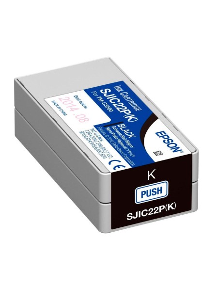 Tinta Original Epson Sjic22p (K) Negro Colorworks C3500