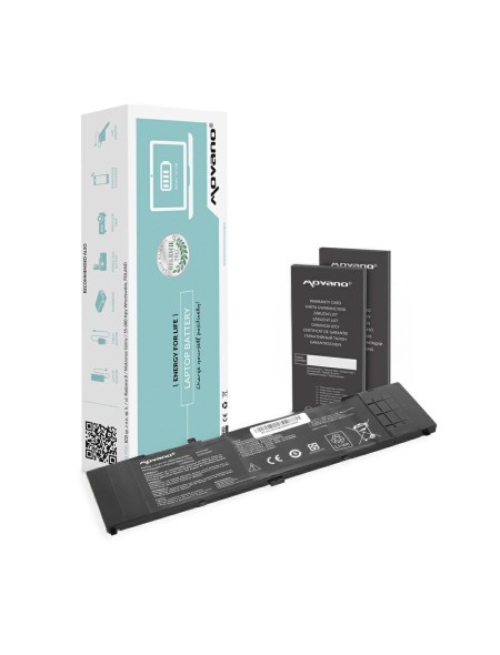 Batería compatible para portátil ASUS B31N1535 11.4V 3900mAh Movano