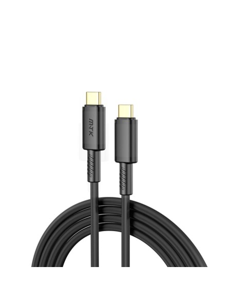 Cable datos Type-C M/M / 20v 3a / 60w / 2m / Negro / TB1485 / Mtk