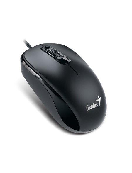 Raton genius dx-110 óptico USB negro ambidiestro