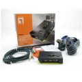 ÷ Conmutador automatico sobremesa level one v/t/m 1a2 cpus usb con audio cables incluidos