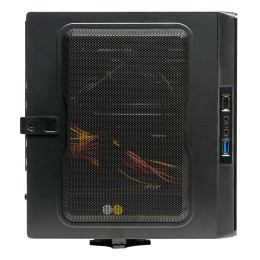 ÷ Caja itx unykach uk1007 uso en posicion horicontal o vertical, incluye soporte vesa para colgar usb