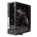 ÷ Caja itx unykach uk1007 uso en posicion horicontal o vertical, incluye soporte vesa para colgar usb