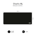 Pack Harmony Alfombrilla XL+ Raton Inalámbrico Subblim / 800x300x2mm / 1.200 DPI / Negro / SUBMP-03HP001