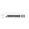 ÷ Switch gestionable fortinet fs-124e l2 24xge rj45 4xge sfp 256 mb ddr3 montaje rack sin ventilador