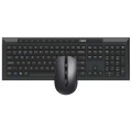 ÷ Teclado y mouse rapoo wireless y bluetooth 8210m 2,4ghz bt 4.0 bt 5.0 1600dpi ajustable color 