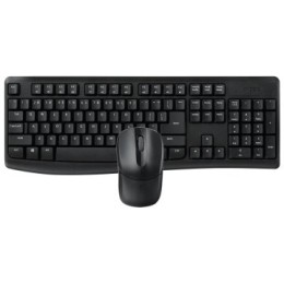 ÷ Teclado y mouse rapoo wireless x1800 pro 2,4ghz 1000 dpi resistente a salpicaduras bateria colo