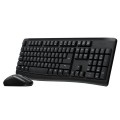 ÷ Teclado y mouse rapoo wireless x1800 pro 2,4ghz 1000 dpi resistente a salpicaduras bateria colo
