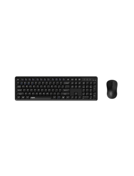 ÷ Teclado y mouse rapoo wireless y bluetooth 8150m silent 2,4ghz bt 4.0 bt 5.0 1300dpi nano usb