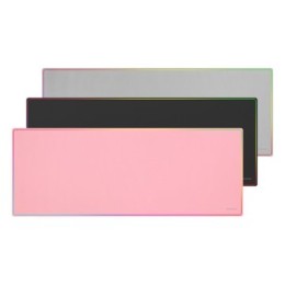 ÷ Alfombrilla mars gaming mmp224p superficie nano-textil dise?o rainbow 880x330mm color rosa