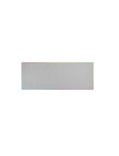 ÷ Alfombrilla mars gaming mmp224w superficie nano-textil dise?o rainbow 880x330mm color blanco