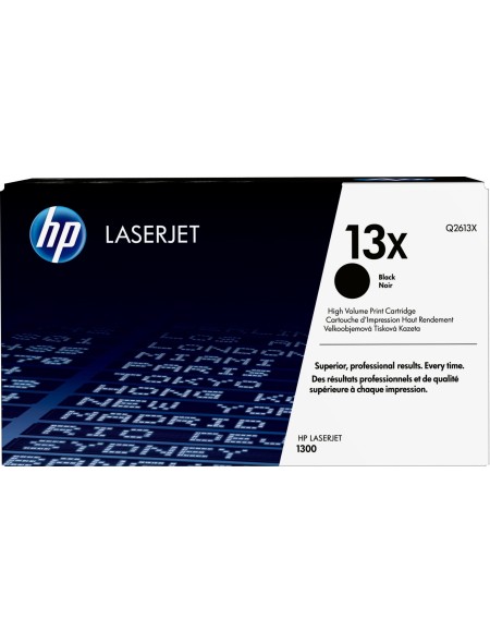 ÷ Tóner original hp q2613x 13x negro 4.000 páginas