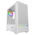 ÷ Caja atx semitorre mars gaming mc-quantum doble cristal templado argb gpu 335mm blanco