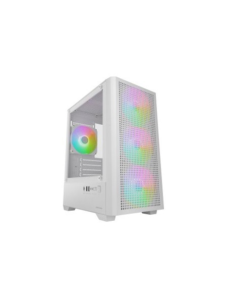 ÷ Caja micro atx mars gaming mc-vectorw gpu max 282mm cristal templado mesh argb usb-c blanco