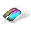 ÷ Mouse mars gaming mm-viperw ultraligero 56g cableado usb 6 botones 12800 dpi rgb blanco