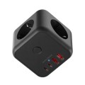÷ Powercube mars gaming md-cube20 4 usb 3 tomas de corriente. regleta color negro