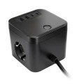 ÷ Powercube mars gaming md-cube35 4 usb 3 tomas de corriente con cable 1.8m regleta color negro