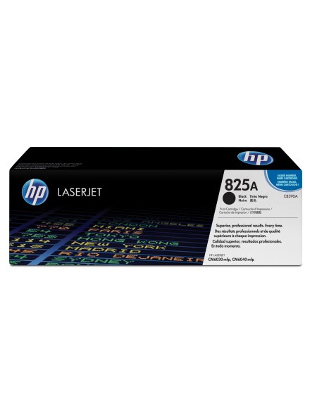 ÷ Tóner original hp cb390a negro 825a 19.500 páginas