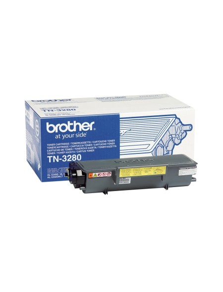 ÷ Tóner original brother tn3280 negro 8.000 páginas