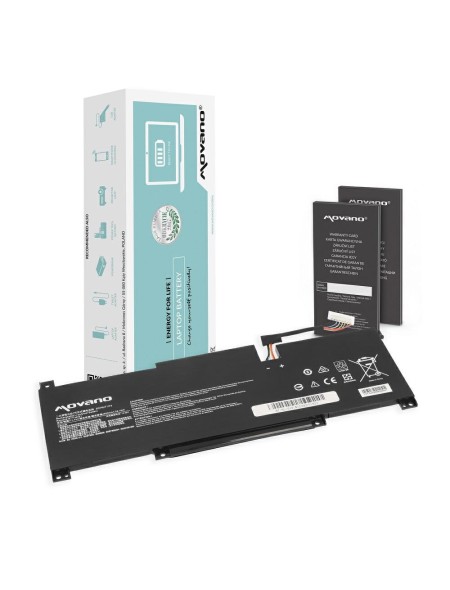 Batería compatible para portátil MSI BTY-M491 11.4V 4600mAh V1 Movano
