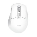 ÷ Mouse trust wireless niven bt/2.4ghz 7 botones 800-3200dpi recargable color blanco.