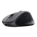 ÷ Mouse trust wireless zevo bt/2.4ghz 6 botones 1200-3200dpi recargable color negro.