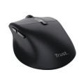 ÷ Mouse trust wireless zevo bt/2.4ghz 6 botones 1200-3200dpi recargable color negro.