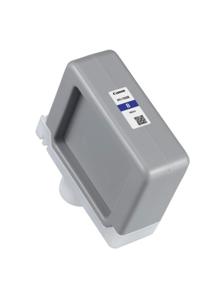 ÷ Tinta original canon pfi-1100b azul 160ml