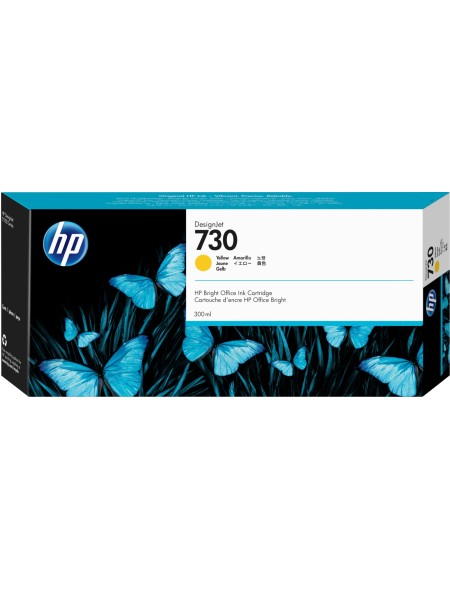 ÷ Tinta original hp n730 amarillo p2v70a 300ml