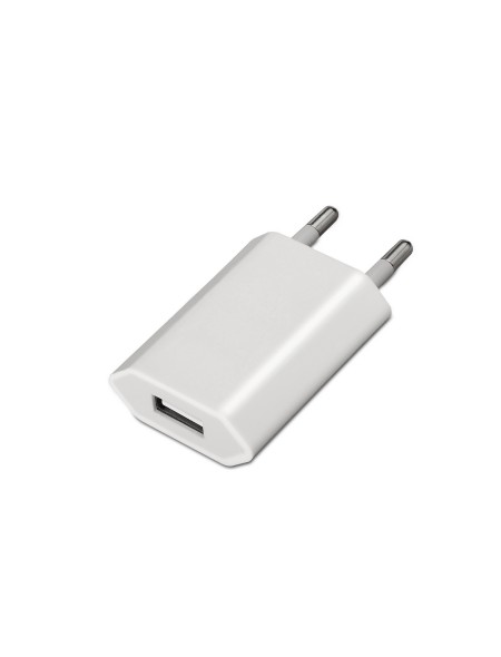 ÷ Aisens - mini cargador usb, 5v/1a, blanco