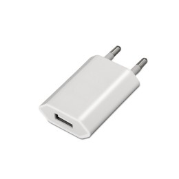 ÷ Aisens - mini cargador usb, 5v/1a, blanco