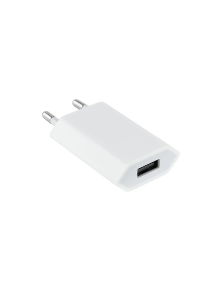 ÷ Nanocable mini cargador usb 5v-1a blanco