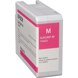 ÷ Tinta original epson sjic36p(m) magenta c13t44c340 80ml