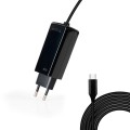 Cargador para portátil universal automático GAN 100W Type-C PD / Tooq / Negro / TQLC-USBCGAN100PD-C