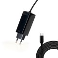 Cargador para portátil universal automático GAN 45W Type-C PD / Tooq / Negro / TQLC-USBCGAN45PD-C