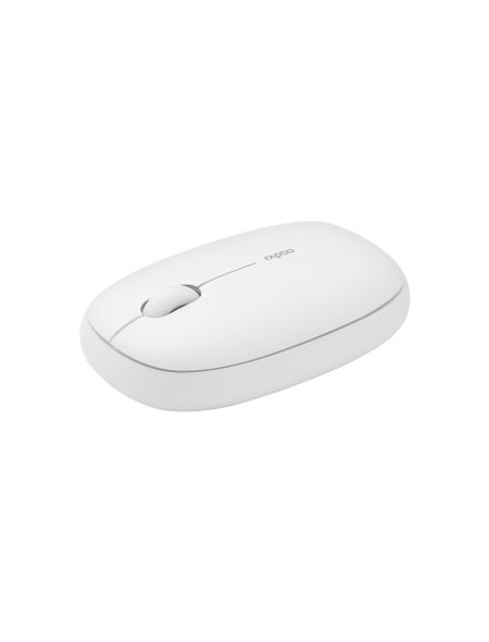 ÷ Mouse rapoo wireless y bluetooth m660 silent 2.4g ghz bt 5.0 usb 3.0 3 botones 1300 ppp blanco