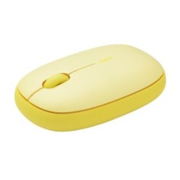 ÷ Mouse rapoo wireless y bluetooth m660 silent 2.4g ghz bt 5.0 usb 3.0 3 botones 1300 ppp yellow