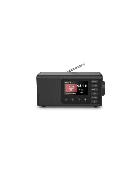 ÷ Radio digital con altavoz hama dr1001 fm/dab+ bt pantalla 4.3