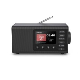 ÷ Radio digital con altavoz hama dr1001 fm/dab+ bt pantalla 4.3