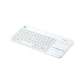 ÷ (km0) teclado logitech wireless k400 white plus touch pad us int'l p/n:920-007146 cash30
