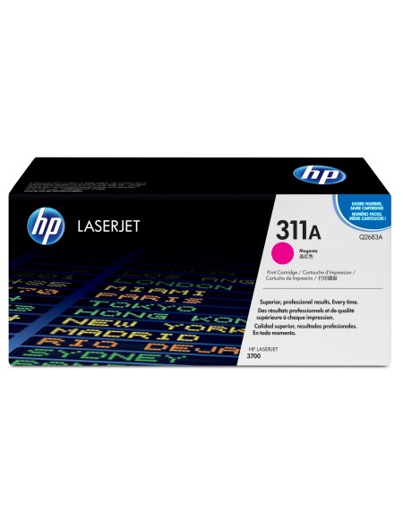 ÷ Tóner original hp q2683a 311a magenta 6.000 páginas
