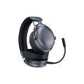 Auriculares inalambricos RAPOO VH800 Gaming / BT 5.2 / RF 2.4Ghz / RGB / Negro