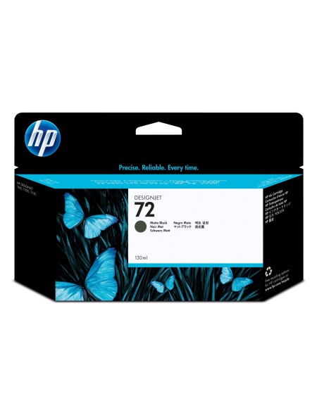 ÷ Tinta original hp n72 negro mate c9403a 130ml